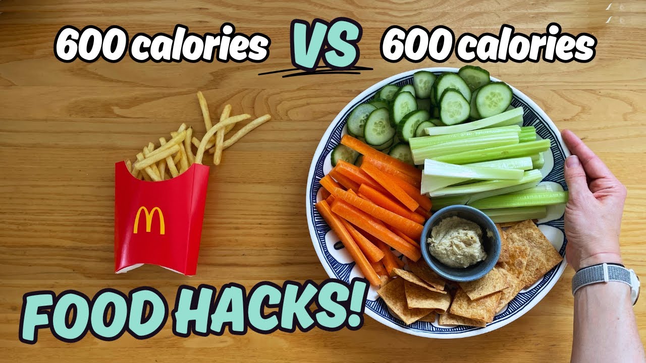 What 600 Calories Looks Like With Different VEGAN Foods