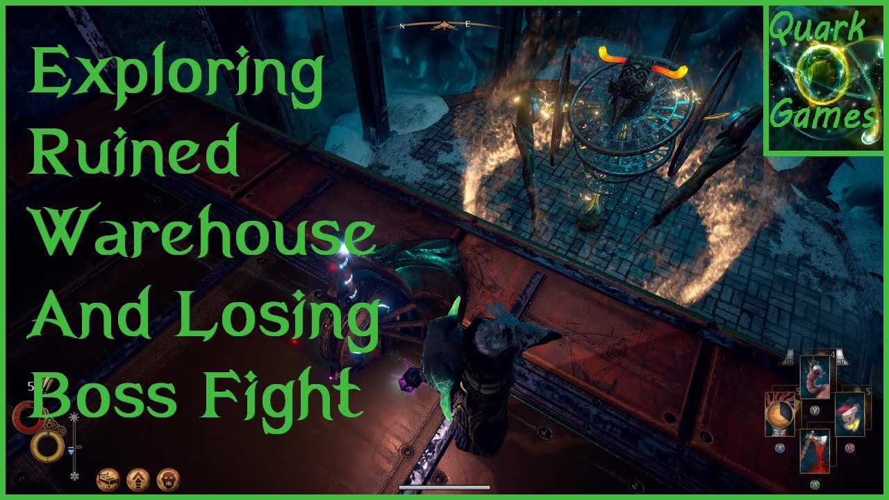 Outward- The Soroboreans DLC Lets Play- Ep 10- Ruined Warehouse Lost to Titanic Guardian Mk 7