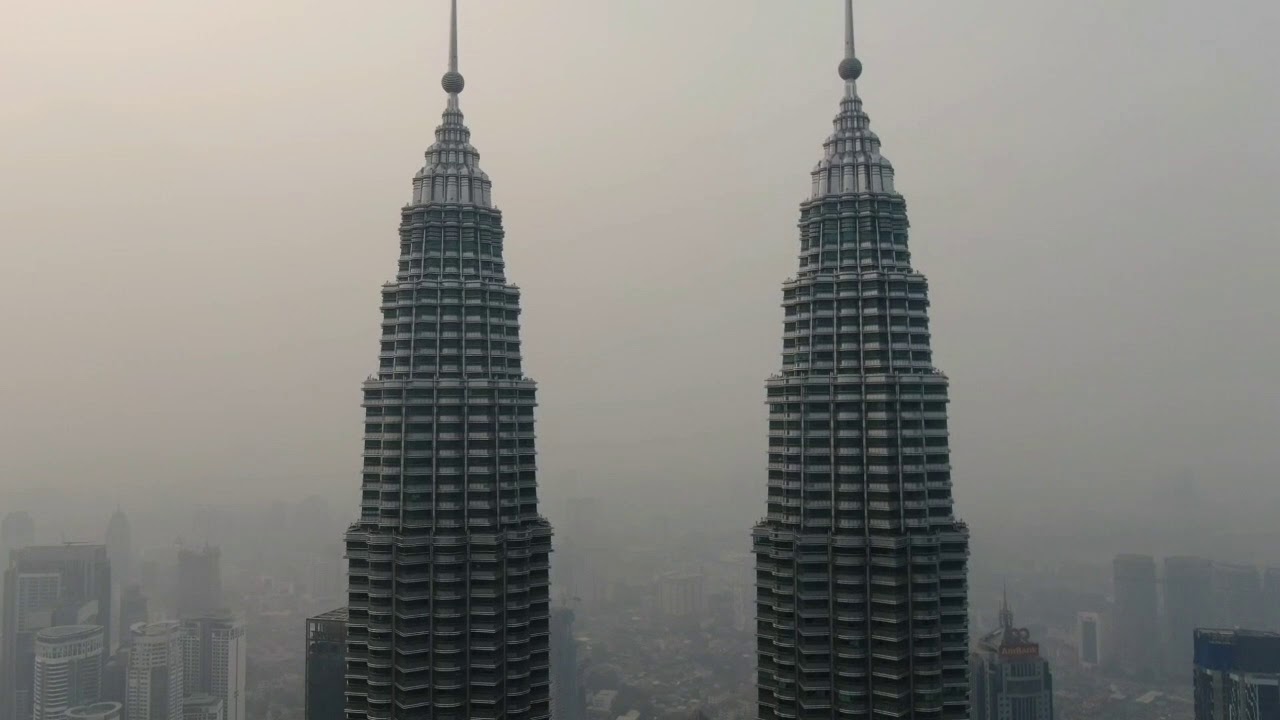 Kuala Lumpur drone video Mavic 2 zoom