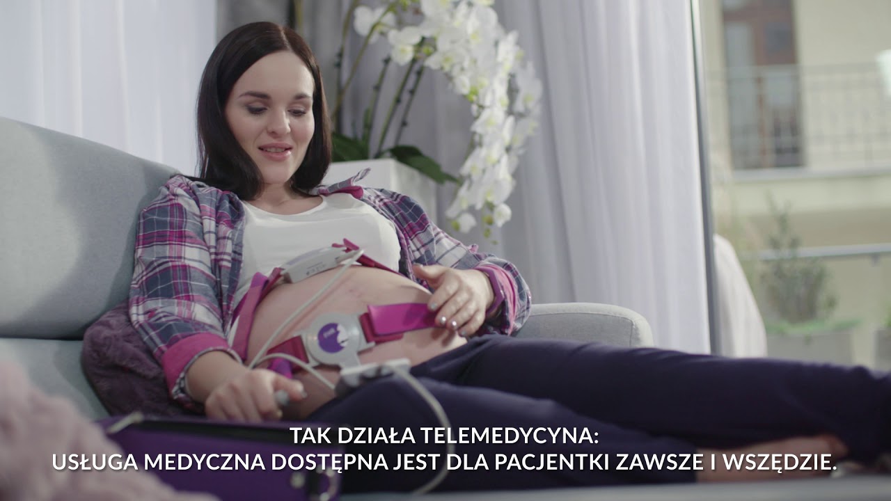 Telemedyczne KTG do badania płodu, w dowolnym miejscu i czasie