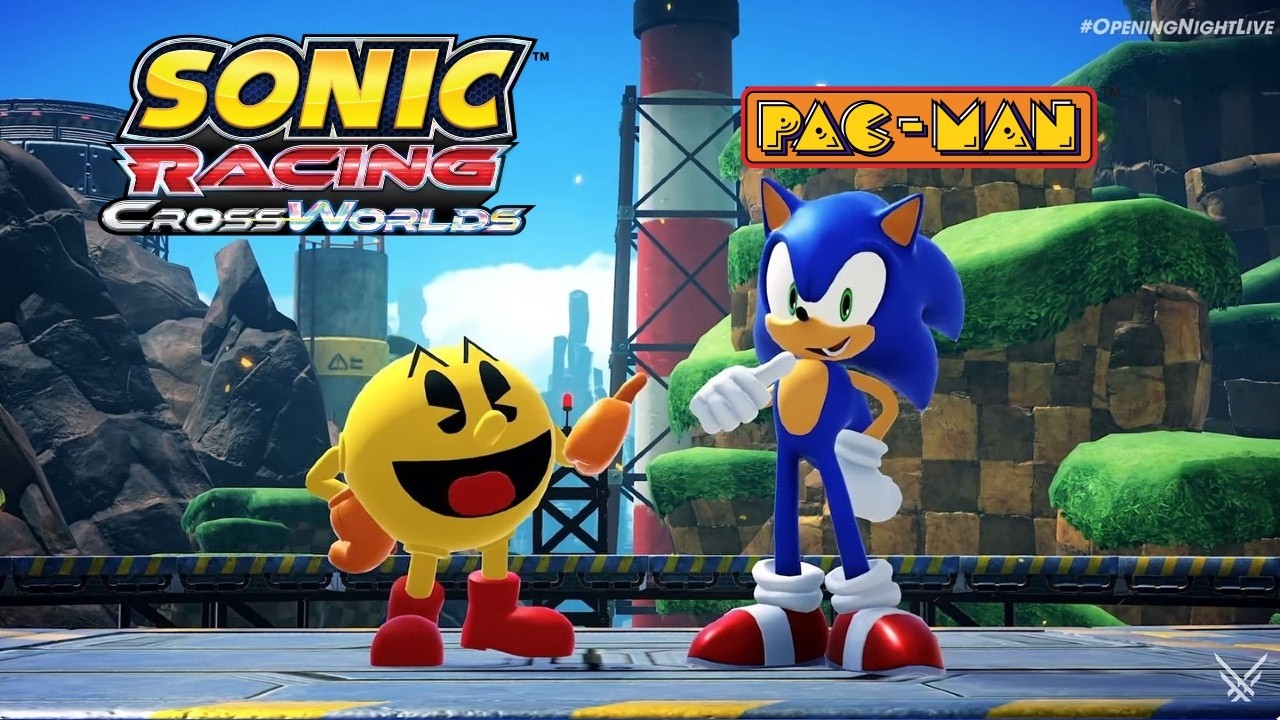 Sonic Racing CrossWorlds: Pac-Man Festival