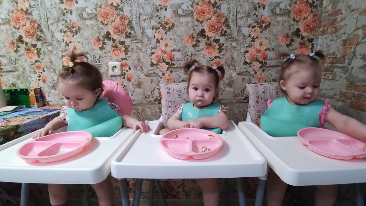 ТРОЙНЯШКИ -МИЛАШКИ 🥰🥰🥰