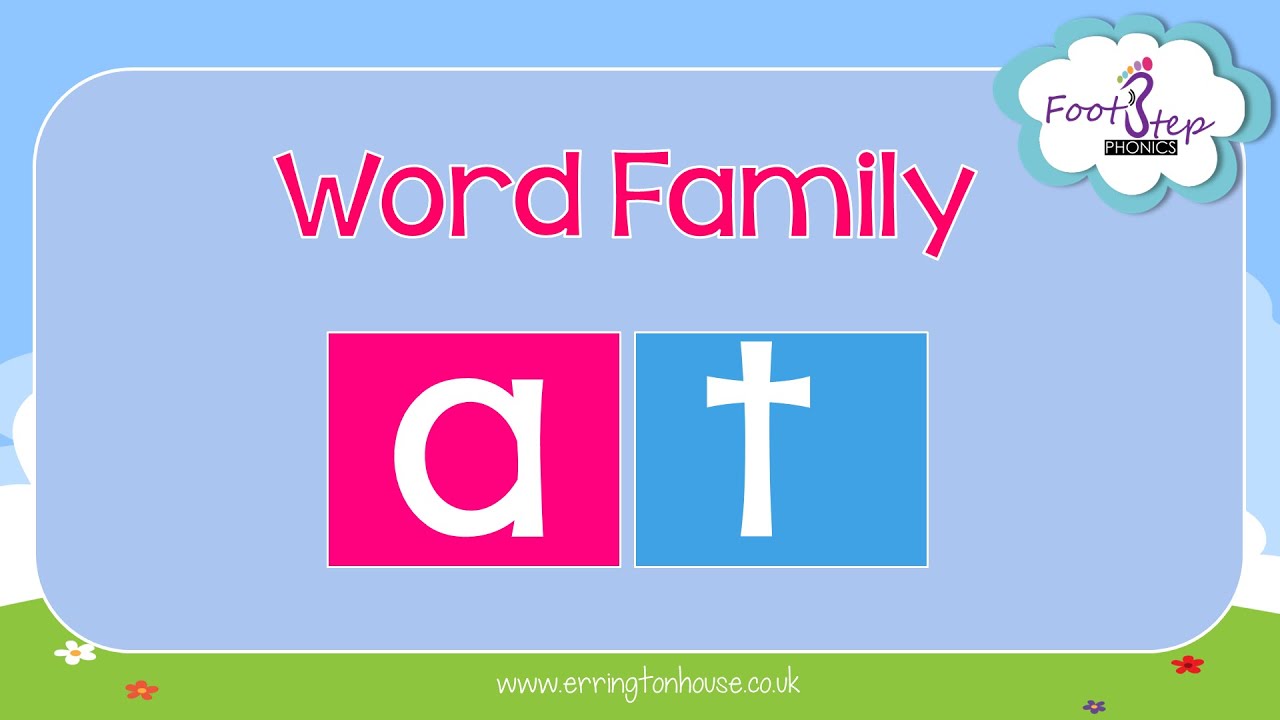 FootStep Phonics - AT Word Family