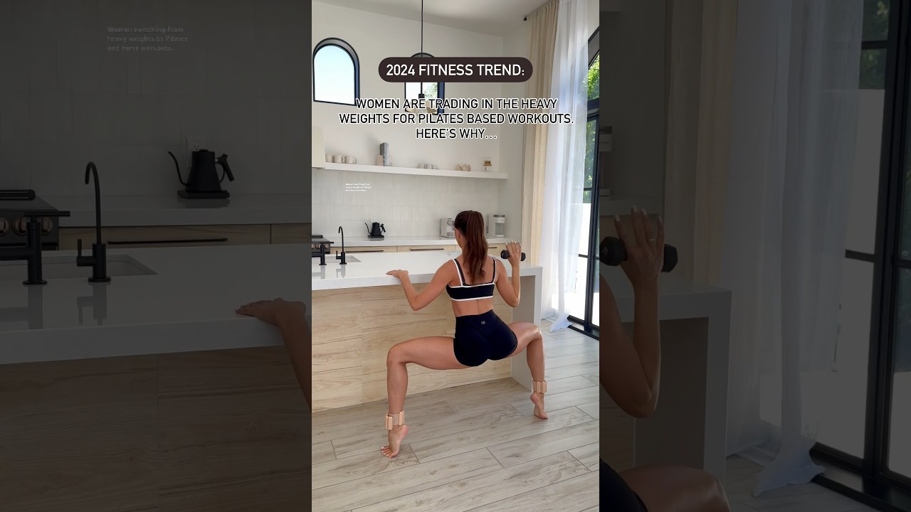Women are realizing the benefits of switching to Pilates and barre. See comments. #workout #pilates