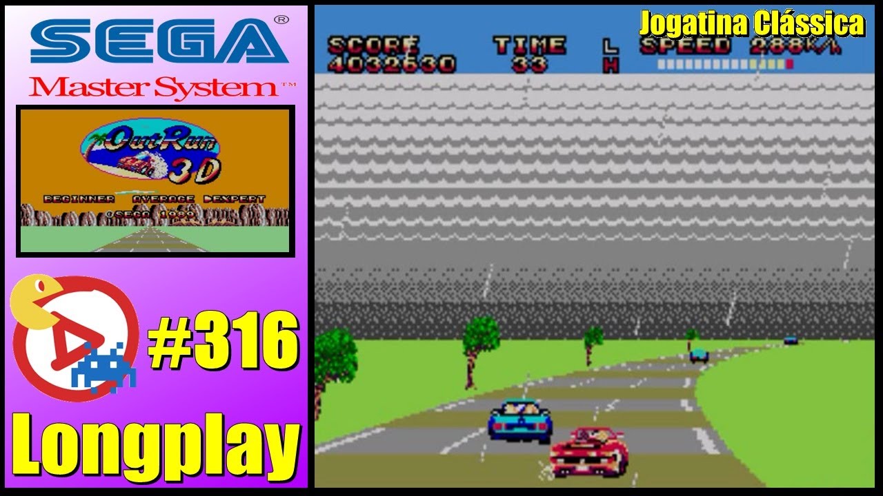 Master System Longplay OutRun 3D - Expert