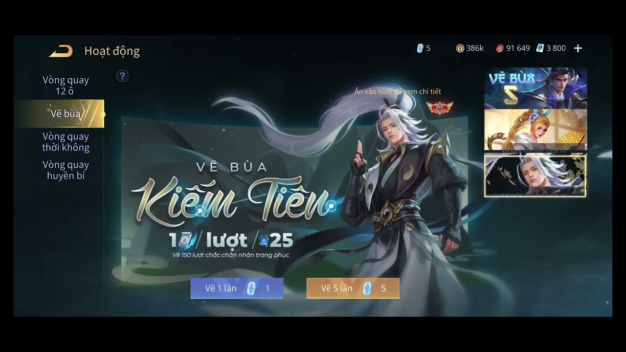 Cần bao nhiêu quân huy để săn trang phục Tulen chí tôn kiếm tiên??? - Liên Quân Mobile 