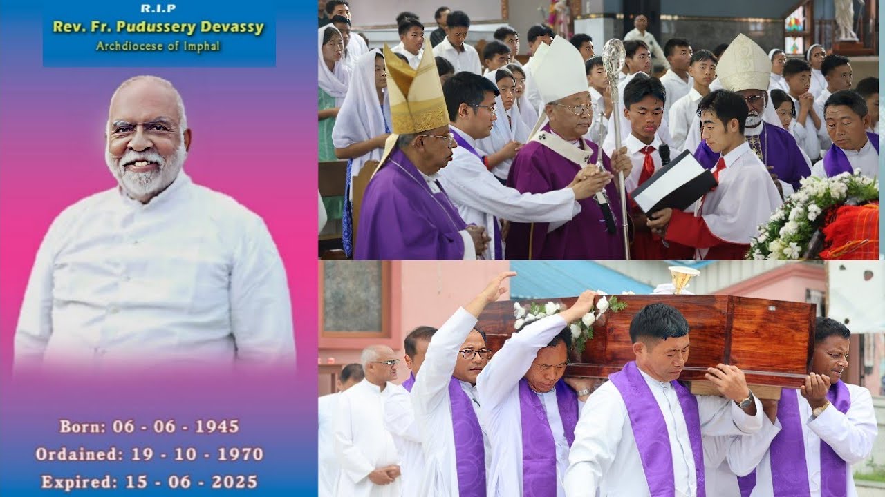 Funeral Holy Mass For Late Rev Fr. DEVASSY PUDUSSERY