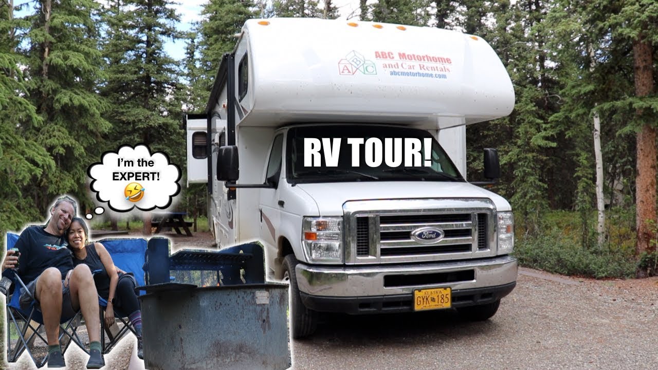RVing Alaska: FULL RV TOUR || ABC Motorhome and Car Rentals | jeanVLOG