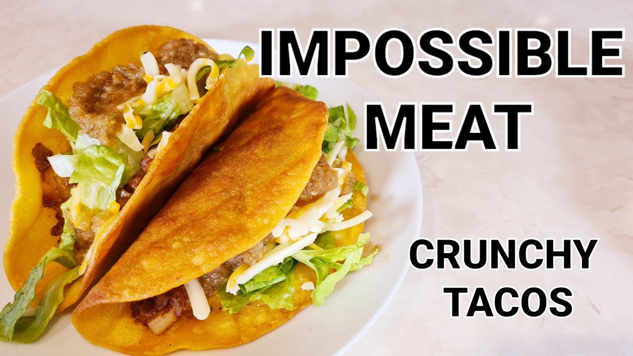 How to Make Tacos with Impossible Meat - DOES IT REALLY TASTE LIKE BEEF?