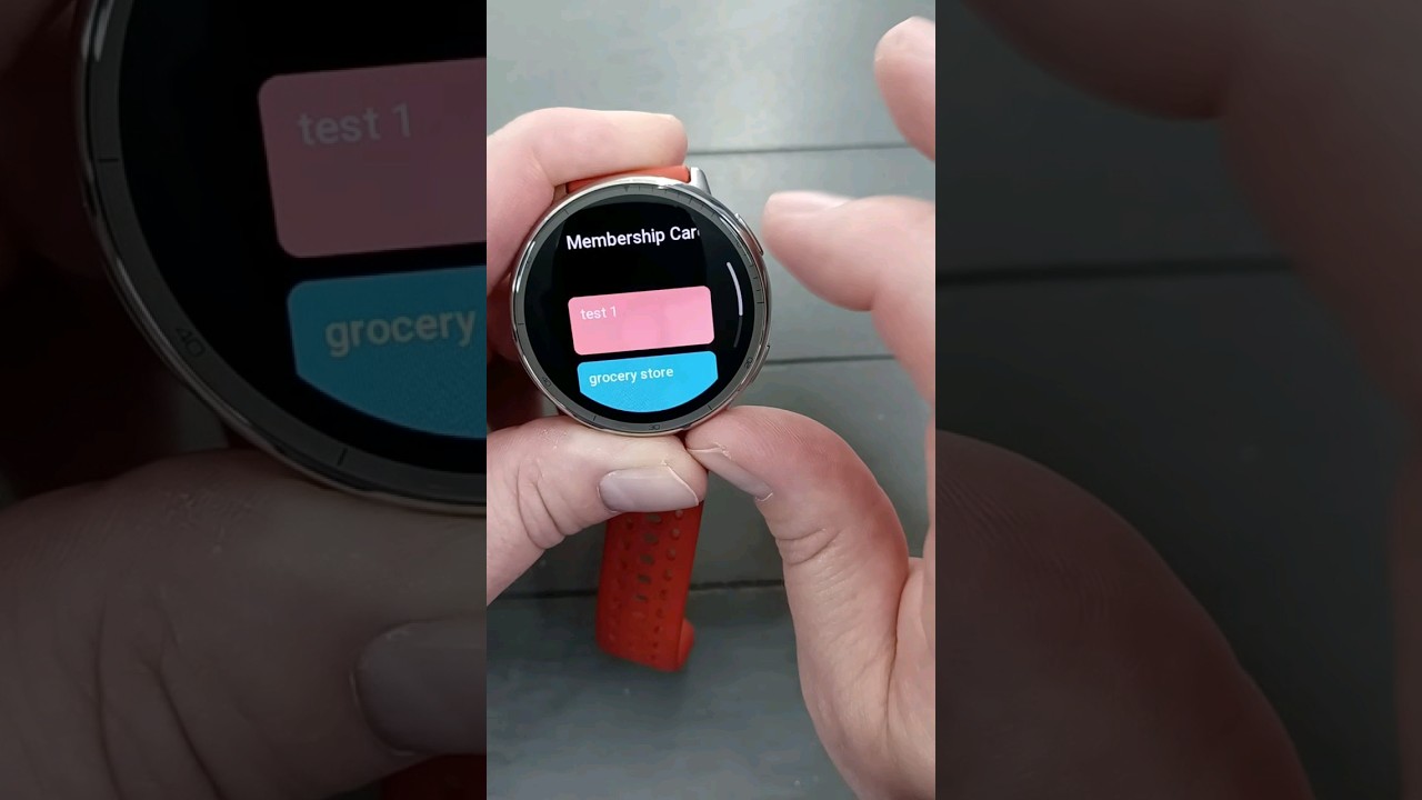 Как добавить карты участника на Amazfit Active 2, T Rex-3, Bip 6 и Balance