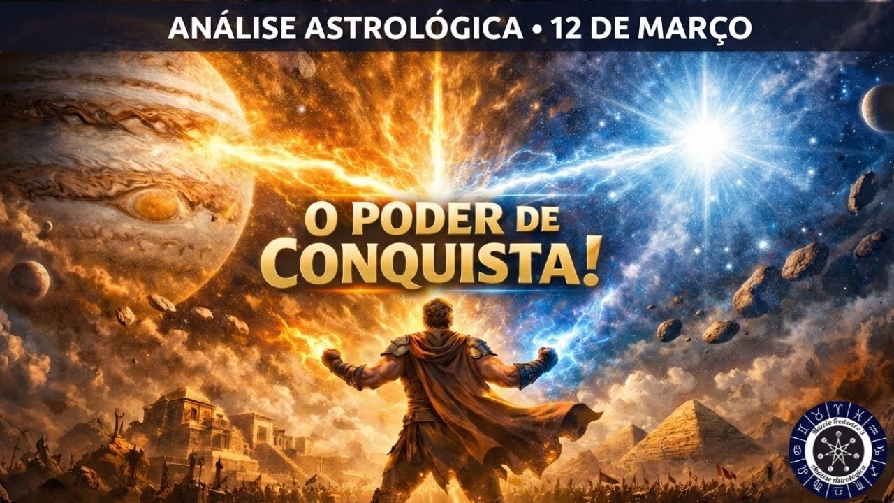 Você pode conquistar tudo, basta agir sem se render às emoções desafiadoras. Análise dia 12/03