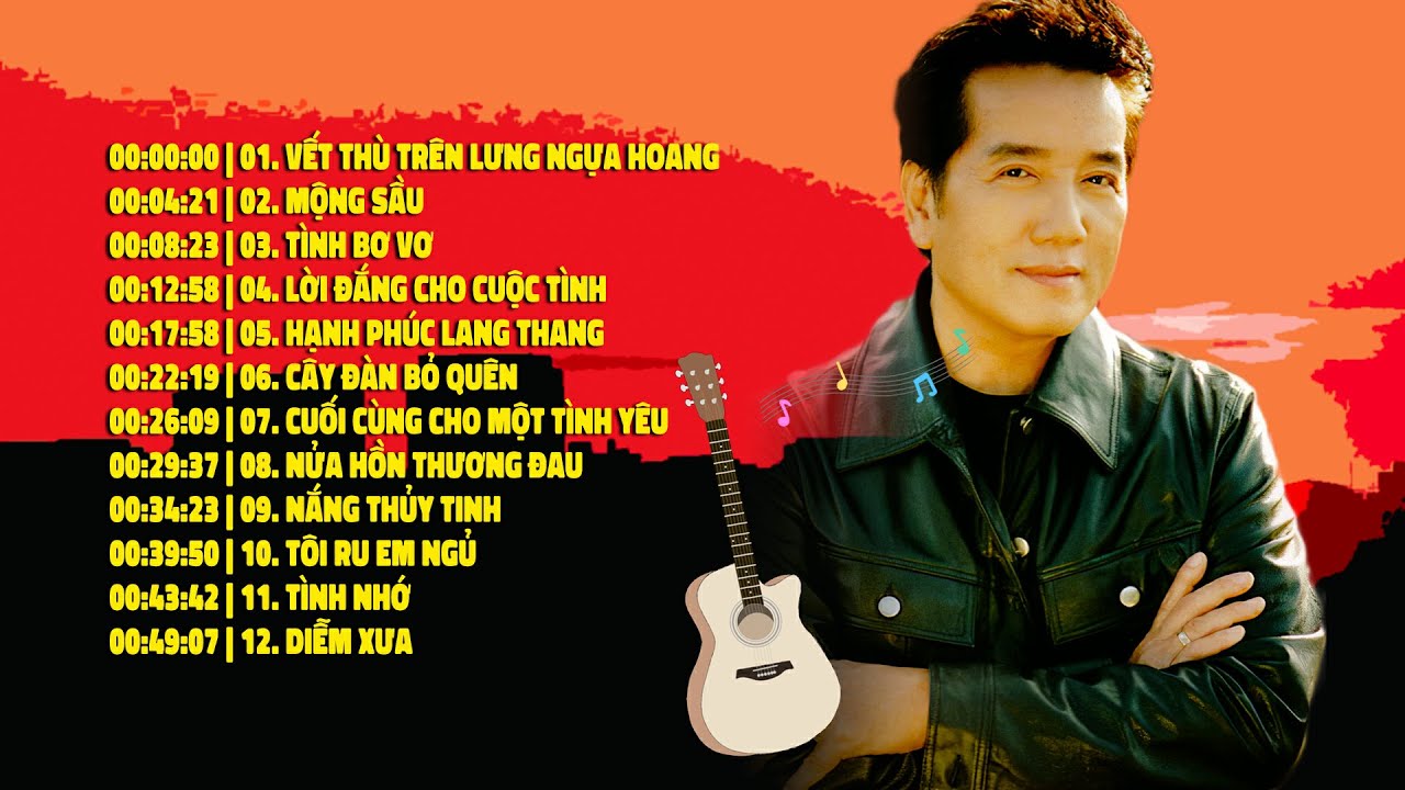 Album Elvis Phương - Vết Thù Trên Lưng Ngựa Hoang, Mộng Sầu, Tình Bơ Vơ