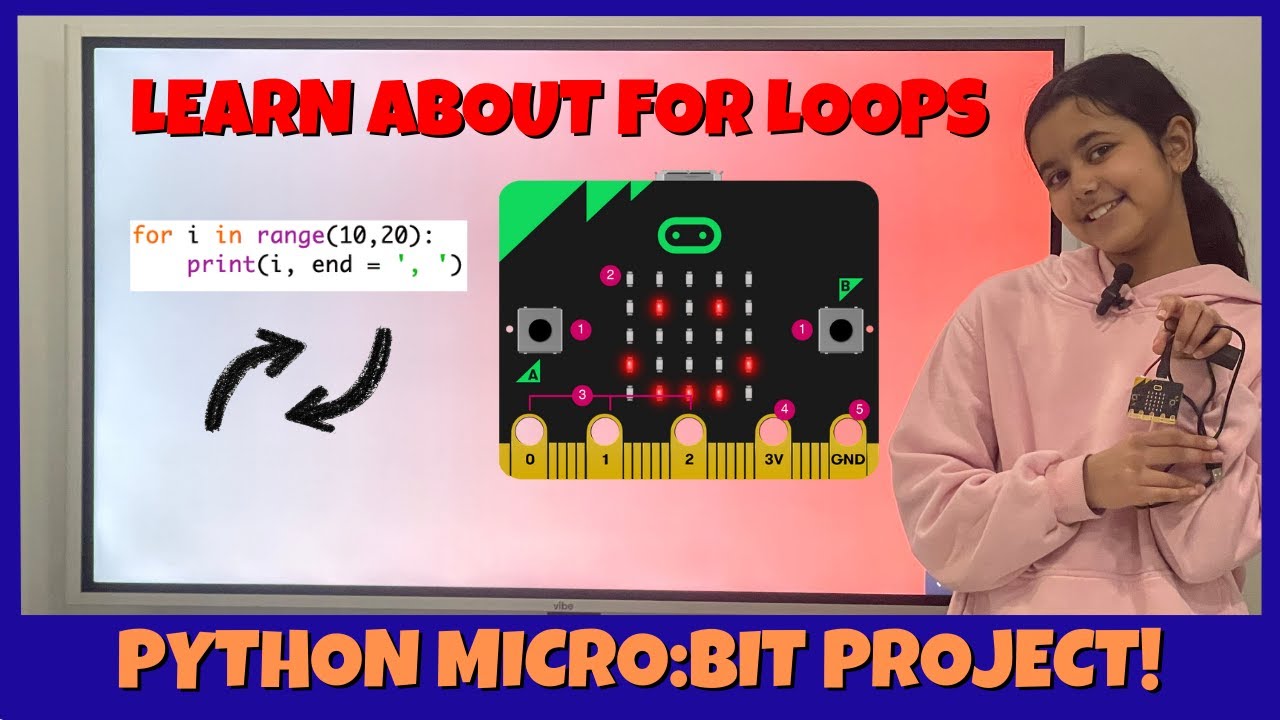 Get Started with Loops on a Microbit!