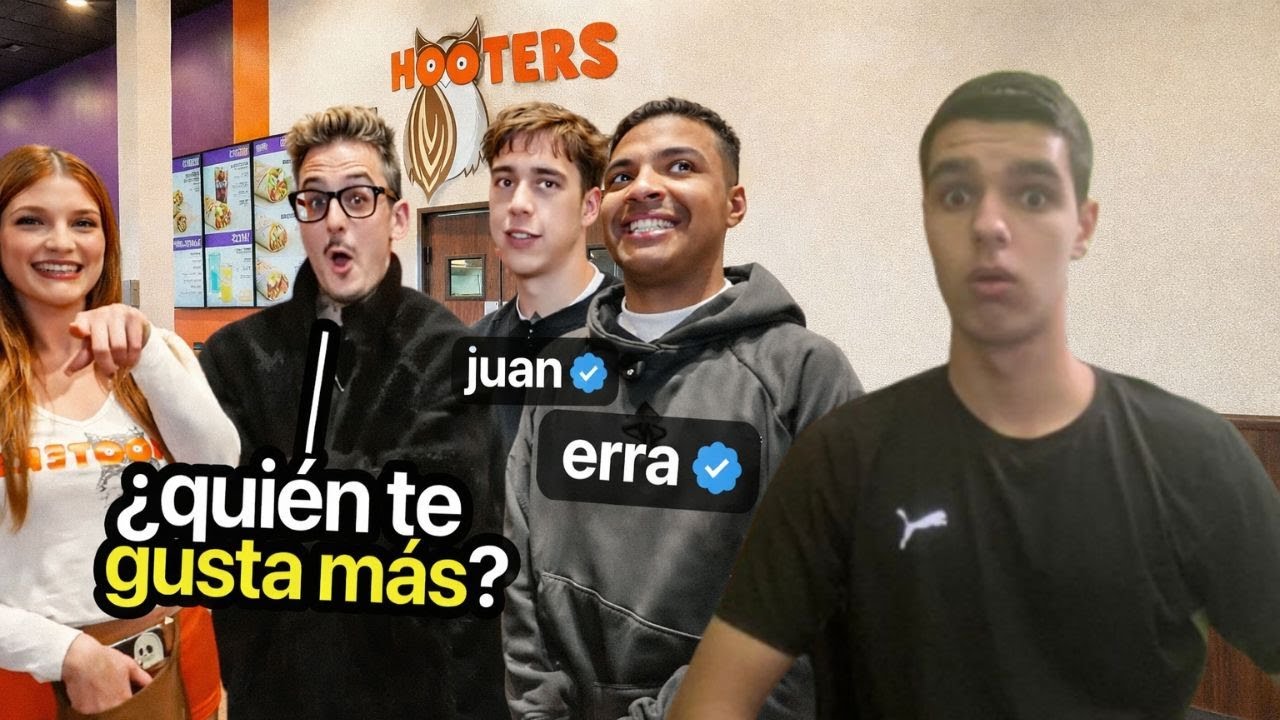 Ricky Edit, Juan y Erra han estado en un Hooters