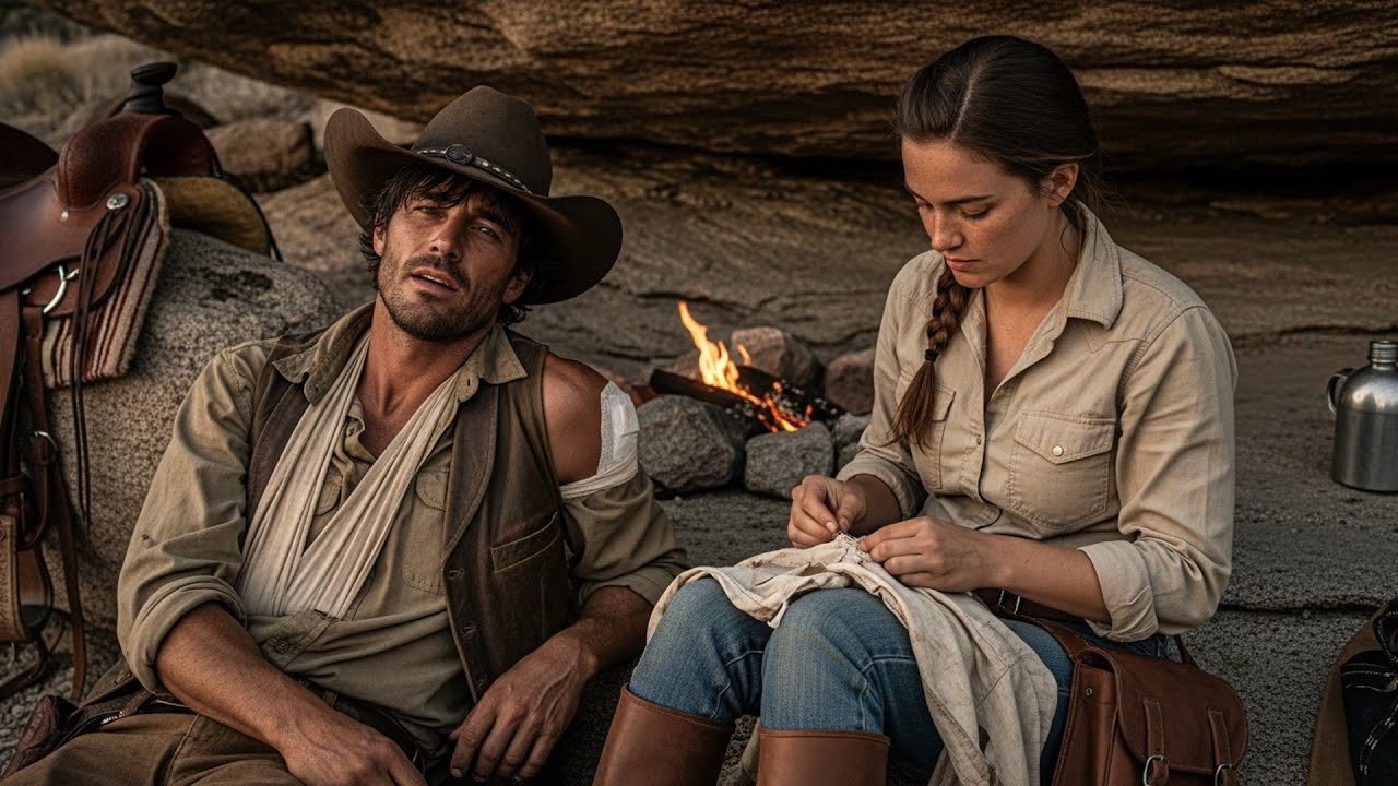 She Mended His Torn Shirt While He Was Sleeping, The Cowboy Woke To Find Her Needle Working