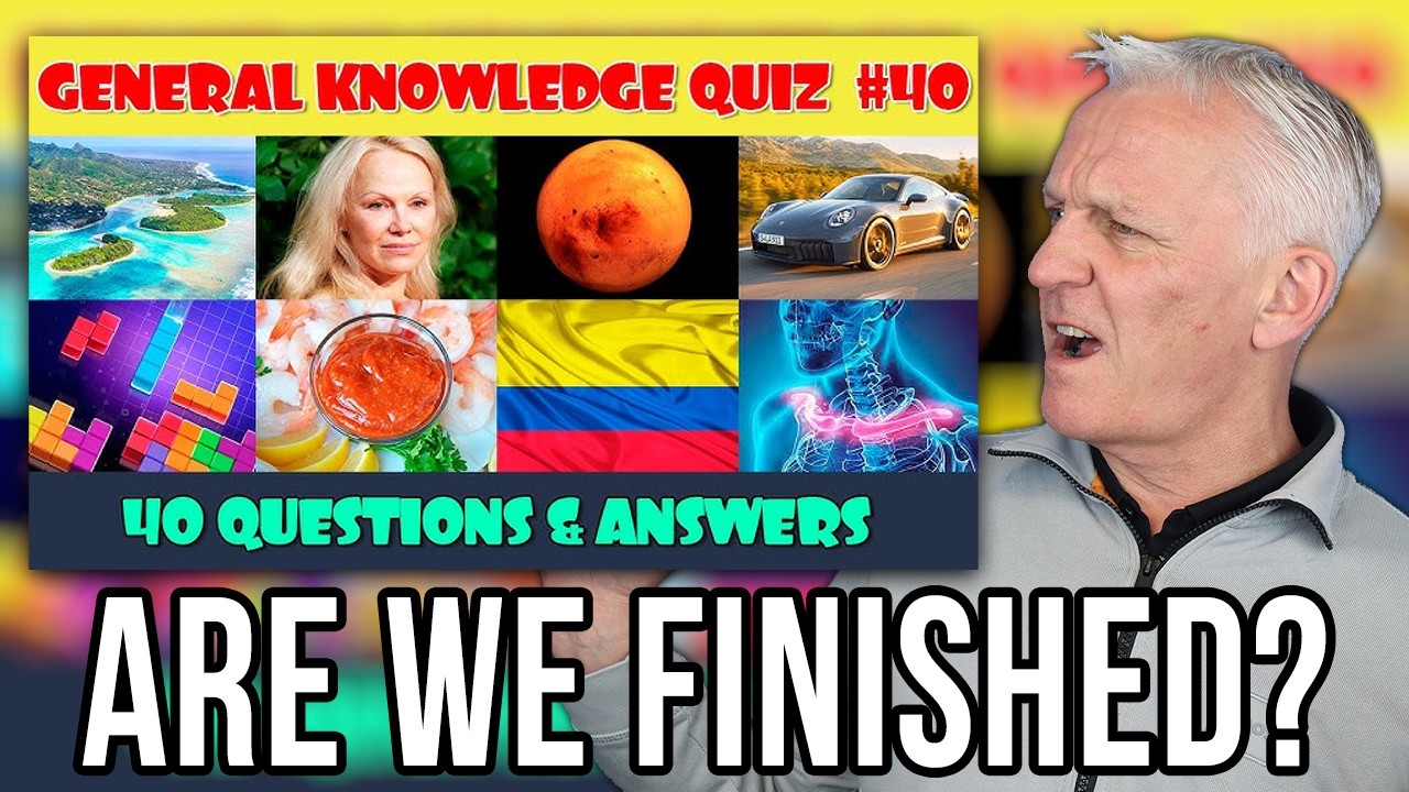 General Knowledge Trivia Quiz (Part 40) REACTION | OFFICE BLOKES REACT!!