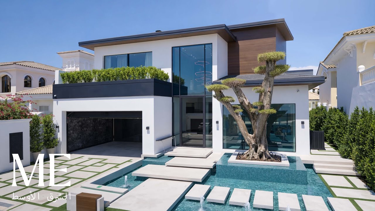 Inside a 56,000,000 AED Beachfront Villa on The Palm Jumeirah, Dubai