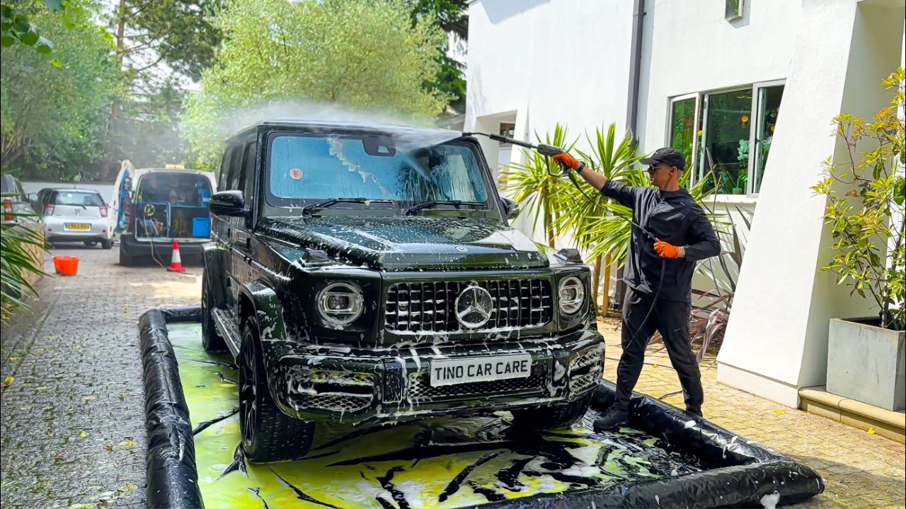 Идеальная глубокая чистка G-Wagon