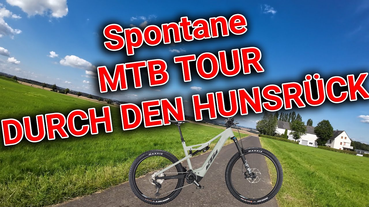 Spontane eMTB-Tour durch den Hunsrück... es wird matschig! #ktmbike #ktmbikes  KTM KAPOHO 7972