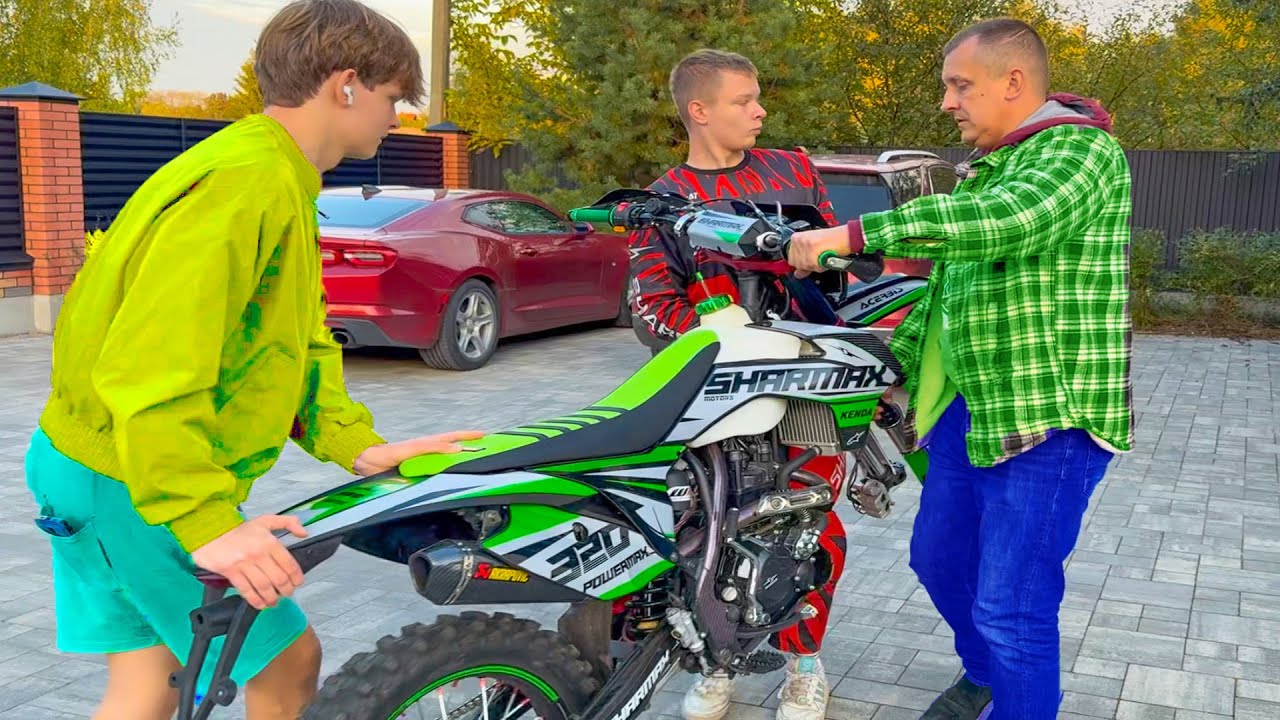ЧТО НУЖНО ДЕЛАТЬ ЧТОБЫ МОТОЦИКЛ НЕ ЛОМАЛСЯ ??? САША БРОС ШОУ