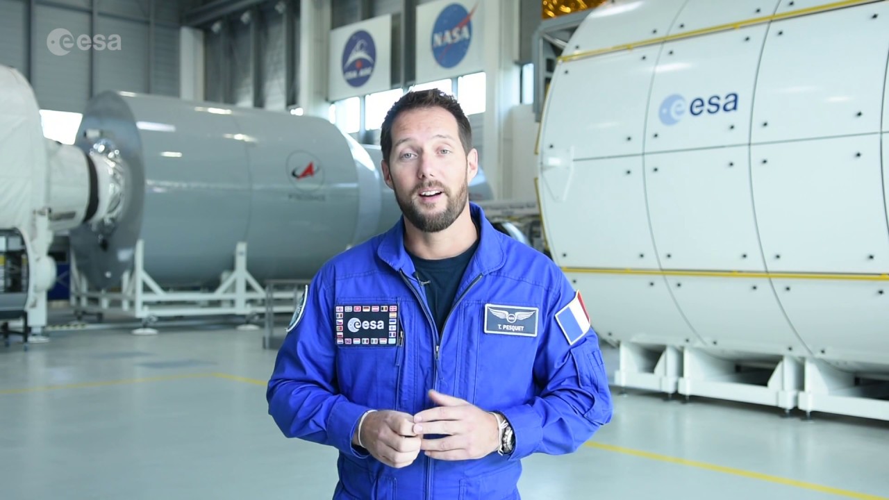 Message from ESA astronaut Thomas Pesquet
