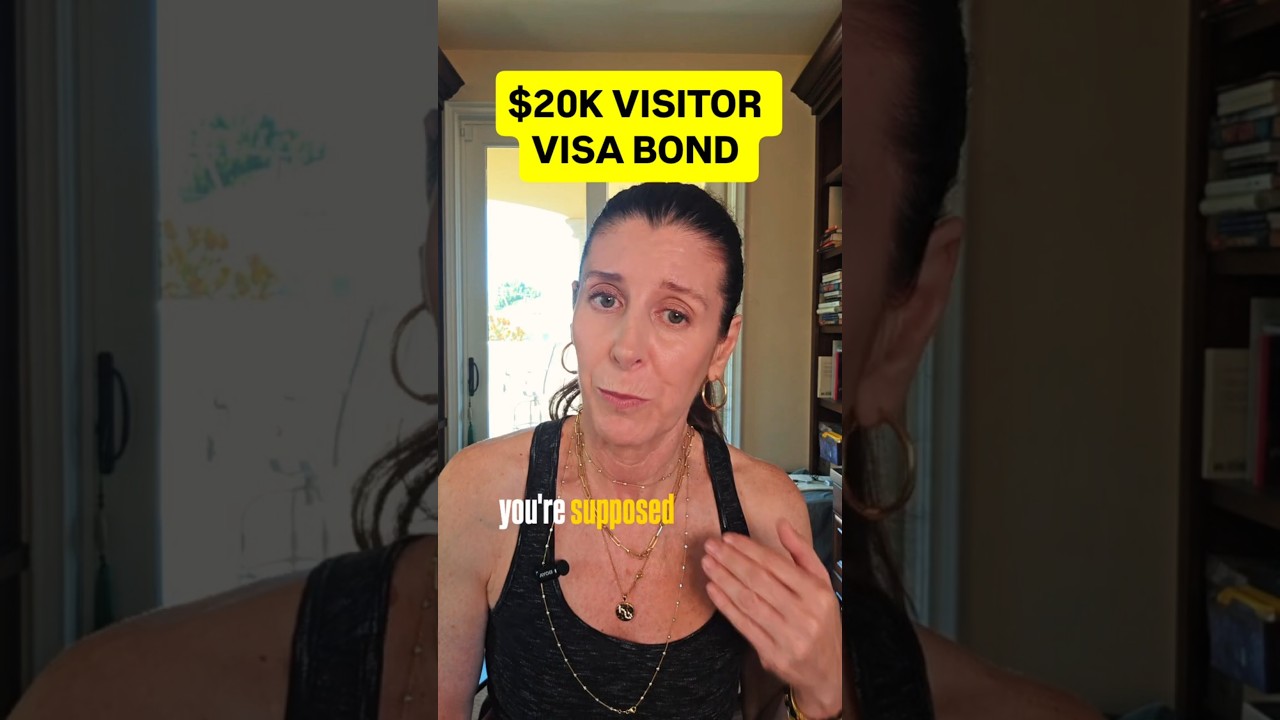Залог в 20 000 долларов для туристической визы уже действует 🚨 #советыповизовомуинтервью #визовый...