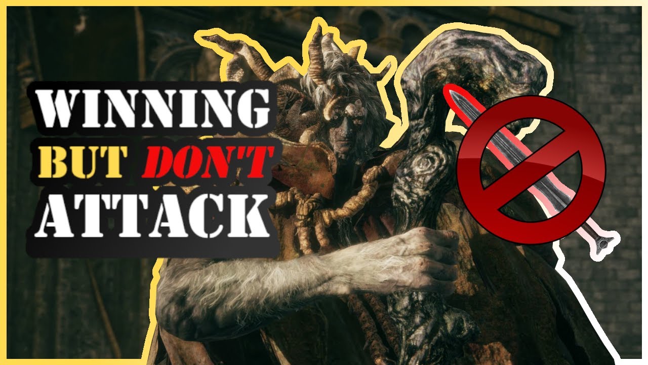 NO FIGHTING? - Defeating Margit The Fell Omen WITHOUT ATTACKING - Boss Fights - Player No Hit Run