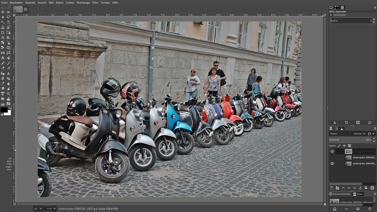 Gimp 2.10: Relight – (Dynamikkompression)