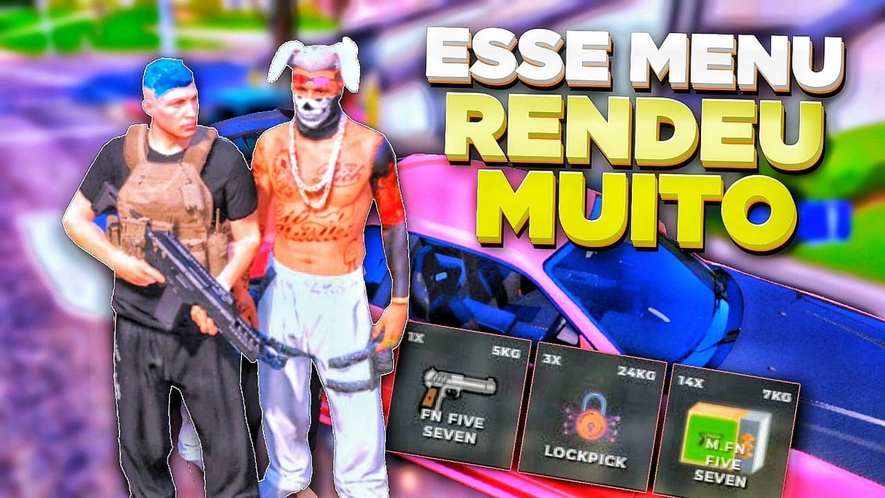 ELES PERDERAM TODO LOOT DA BASE POR CONTA DISSO GTA RP