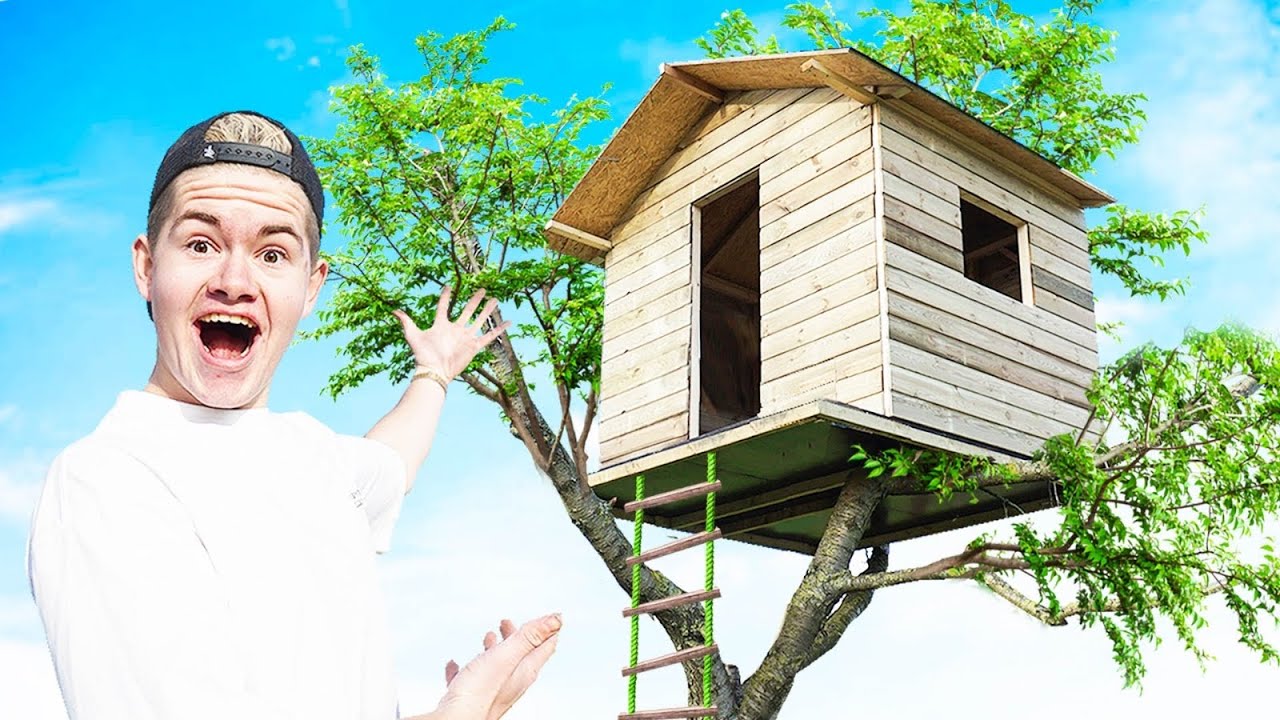 Wij Bouwen Een &euro;1000 Mega Boomhut!