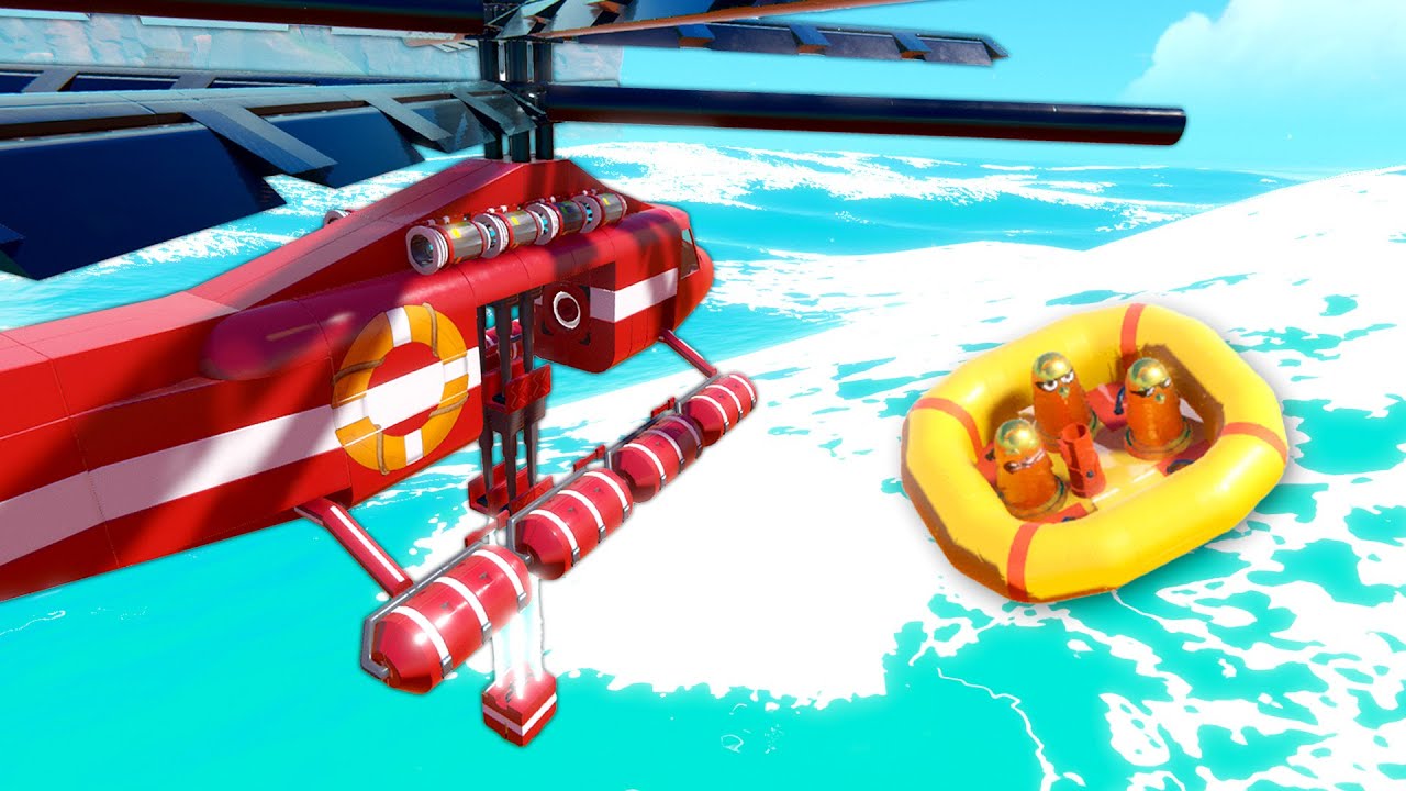 Who Can Build The Best RESCUE HELICOPTER!