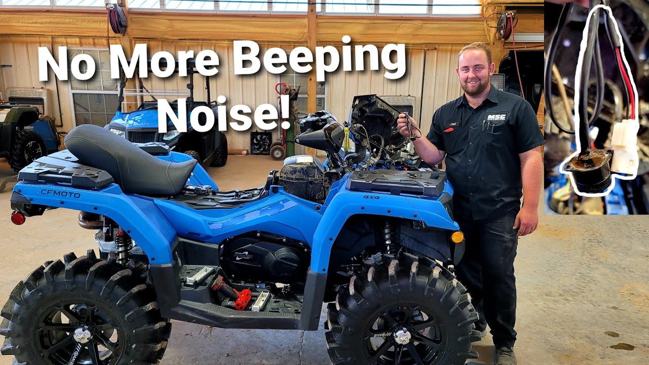 How to Disable the Alarm on a CFMOTO CFORCE 800 | Can't Take It Anymore!