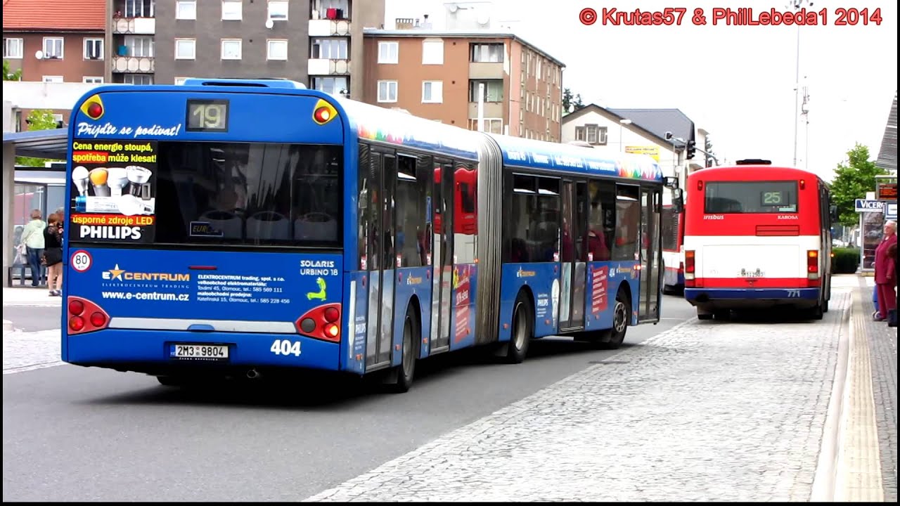 Autobusy Olomouc, 15.7.2013 (+ PhilLebeda1)