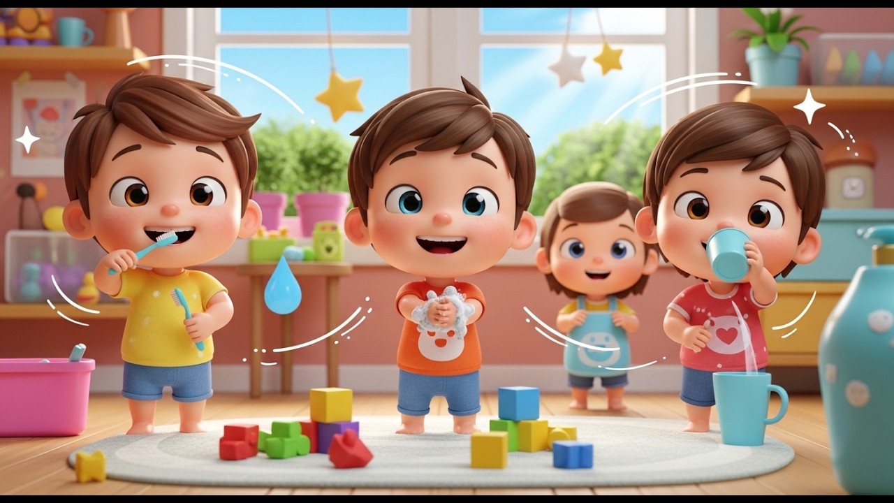 Good Habits Song | Kids Nursery Rhymes | Healthy Habits & Daily Routine Song for Toddlers & Preschoo