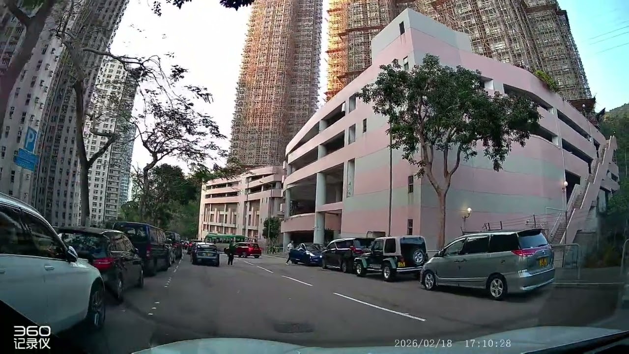 車CAM-黃大仙斧山豐盛街 (瓊麗停車場)