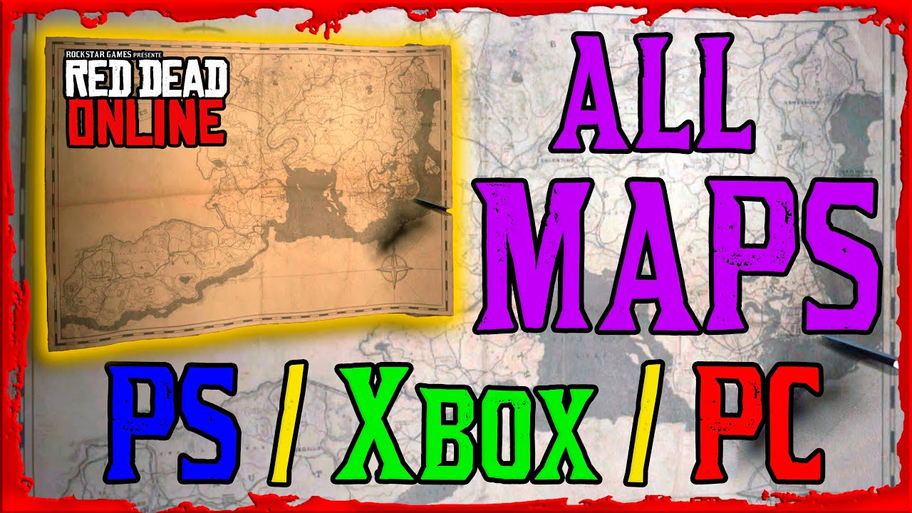 Solo Treasure Maps Farm (PS/Xbox/PC) in Red Dead Online