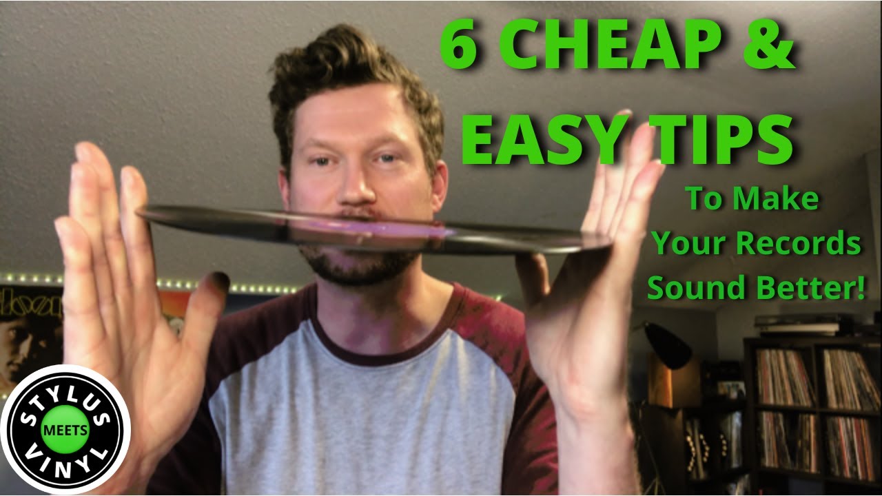 6 CHEAP and EASY Tips to Make Your Vinyl Records Sound Better! #vinylcommunity