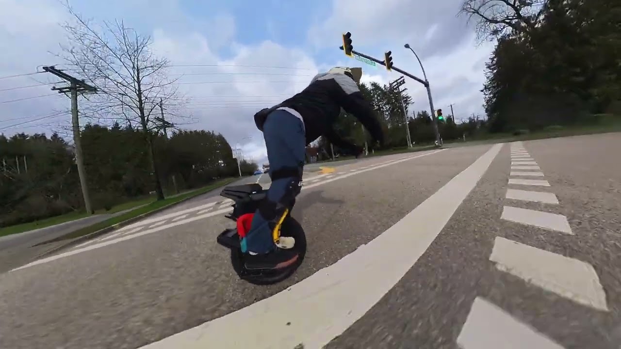 First ride on the Begode X-way 168V on a windy day