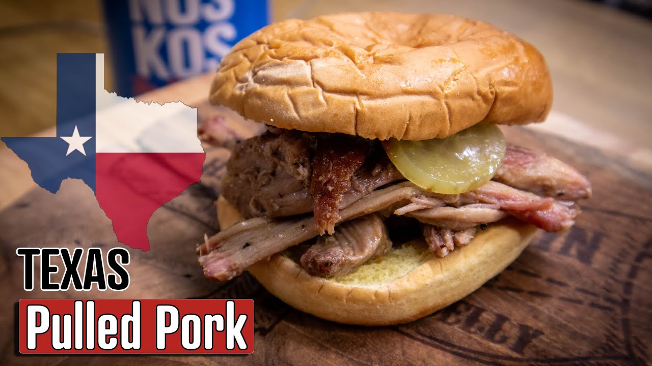 Texas Pulled Pork; low and slow procureur met een vleugje Texas!