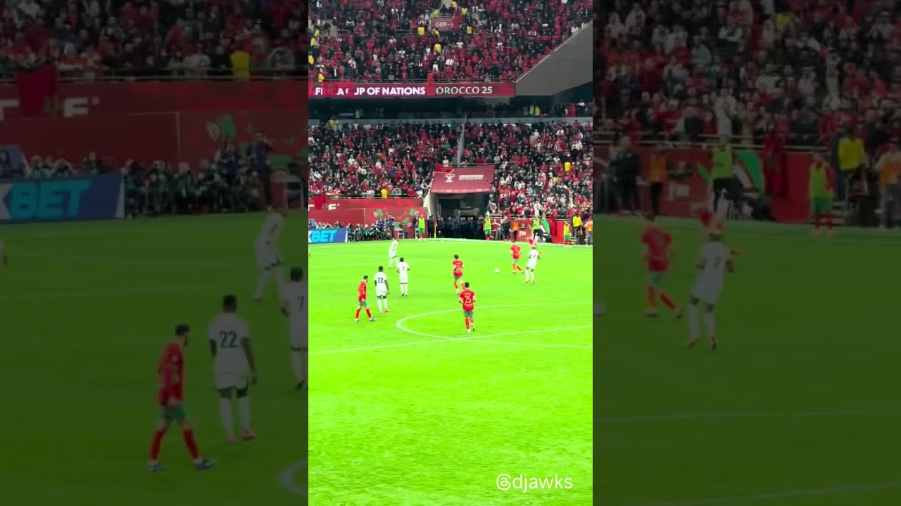 Partie 1: Match de la 1/2 finale Nigeria 🇳🇬 vs Maroc 🇲🇦 #shorts #can2025  