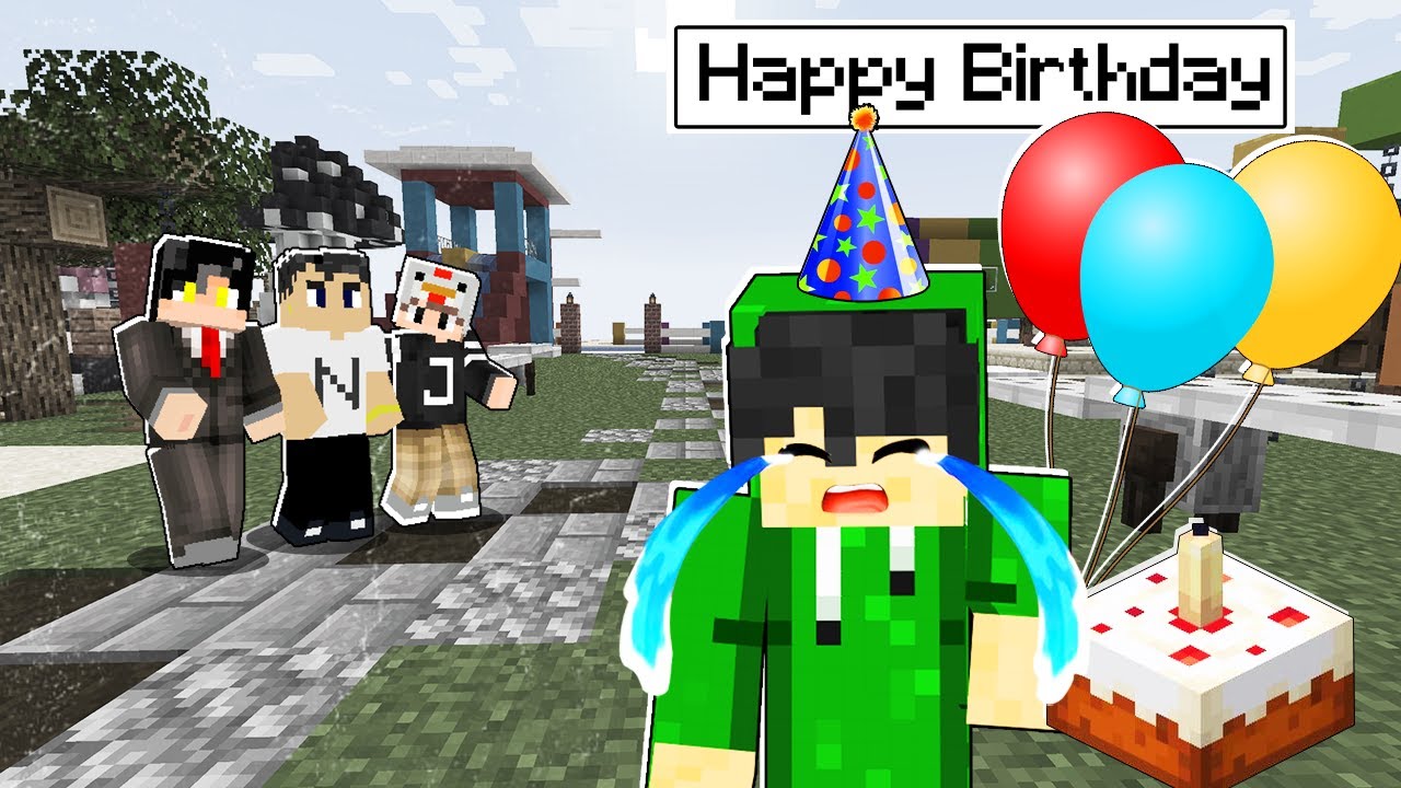 Everyone Forgot Esoni's Birthday in Minecraft 😢 (Tagalog)