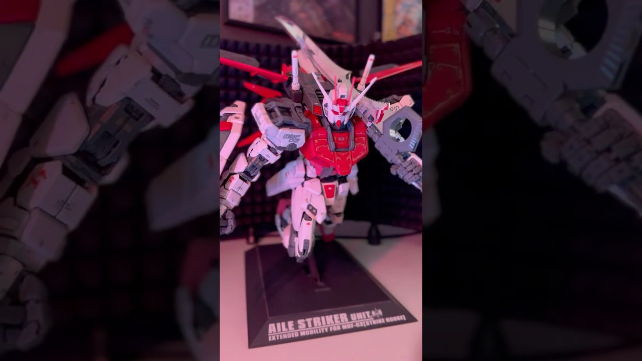 Strike rouge PG #bandai #gundam #gunpla #modelkit #gundamseed #anime #fyp #gundamevolution #mecha