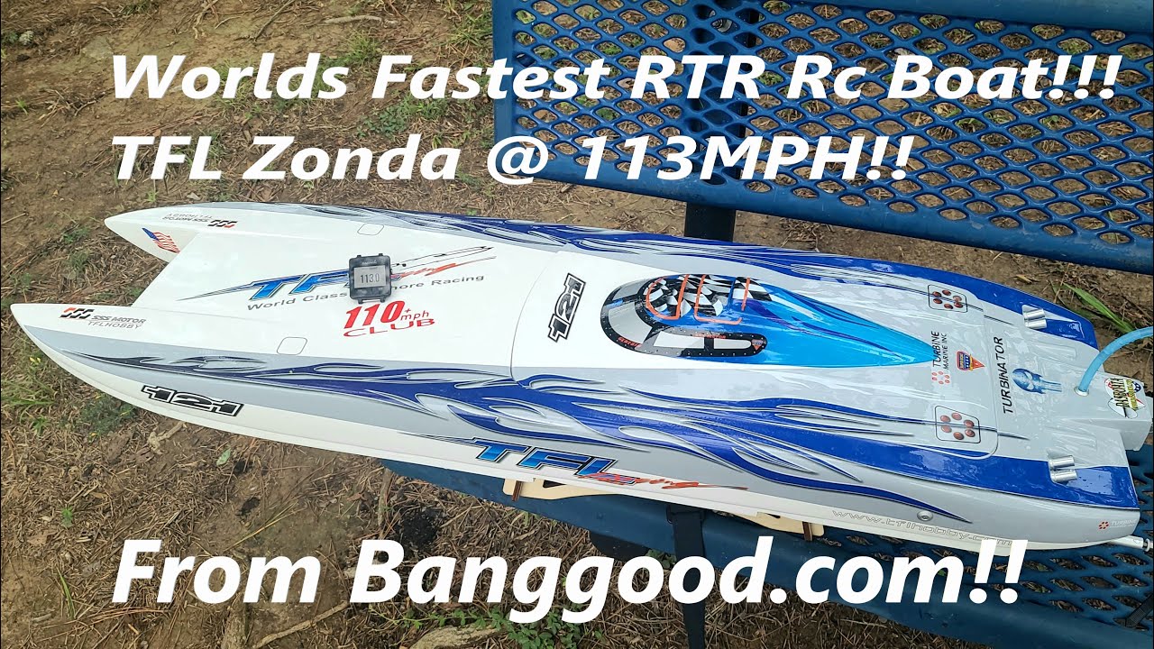 World's Fastest RTR Boat @ 113mph (TFL 41