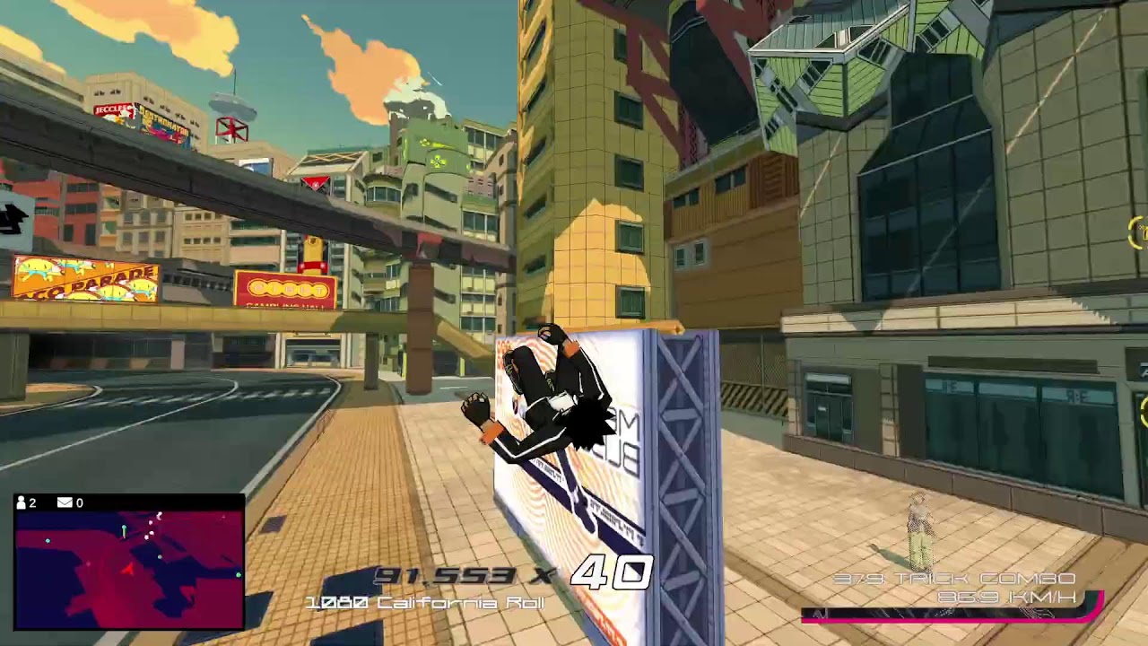 BombRush Cyber Funk time online!