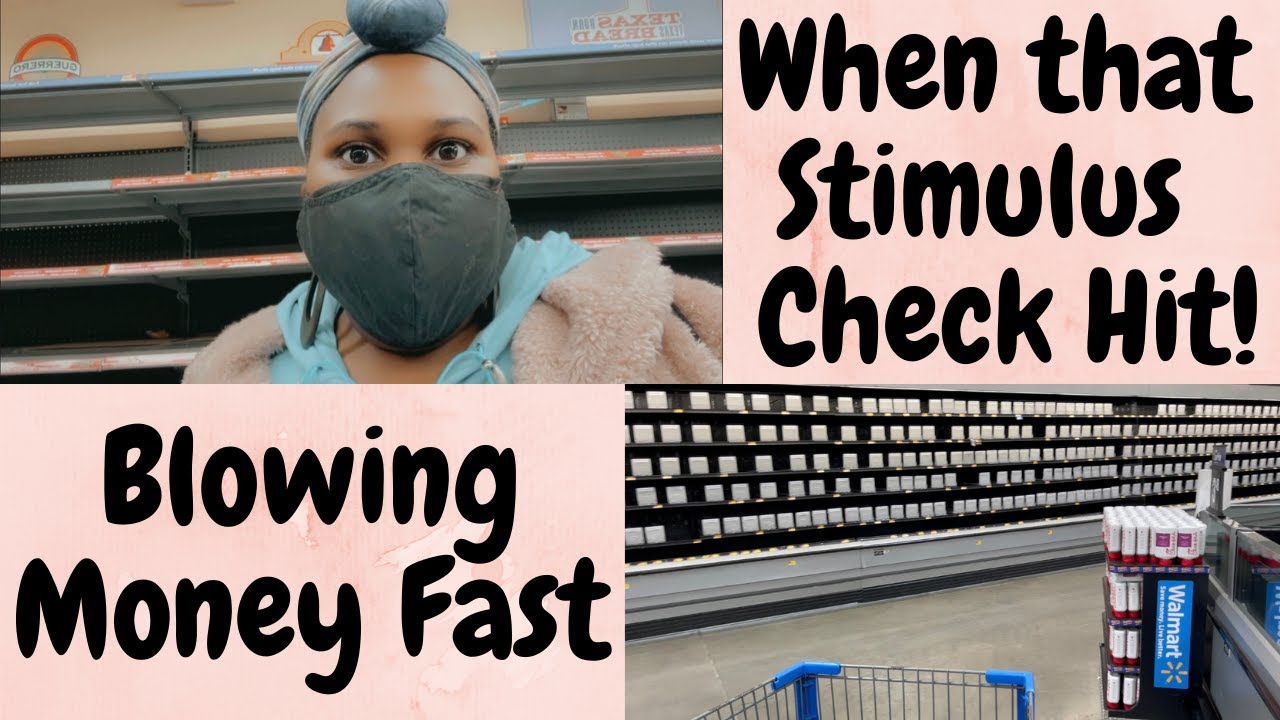 MONEY GONE!! They Blew that Stimulus Check | Walmart Takes that Stimmy!