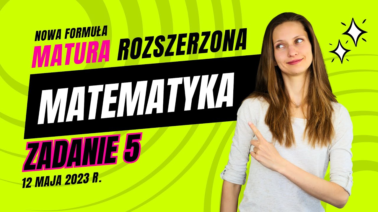 Zadanie 5 Rozszerzona Matura Matematyka Maj 2023 👩‍🎓 Planimetria Trygonometria Twierdzenie Sinusów