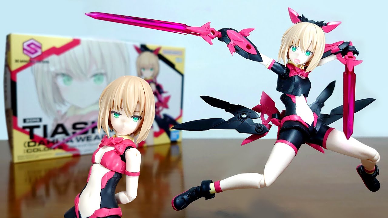【30MSティアーシャがバージョンアップ！まさかのキャストオフ可能！？】30MS ティアーシャ(ダリアウエア)[カラーB]　レビュー