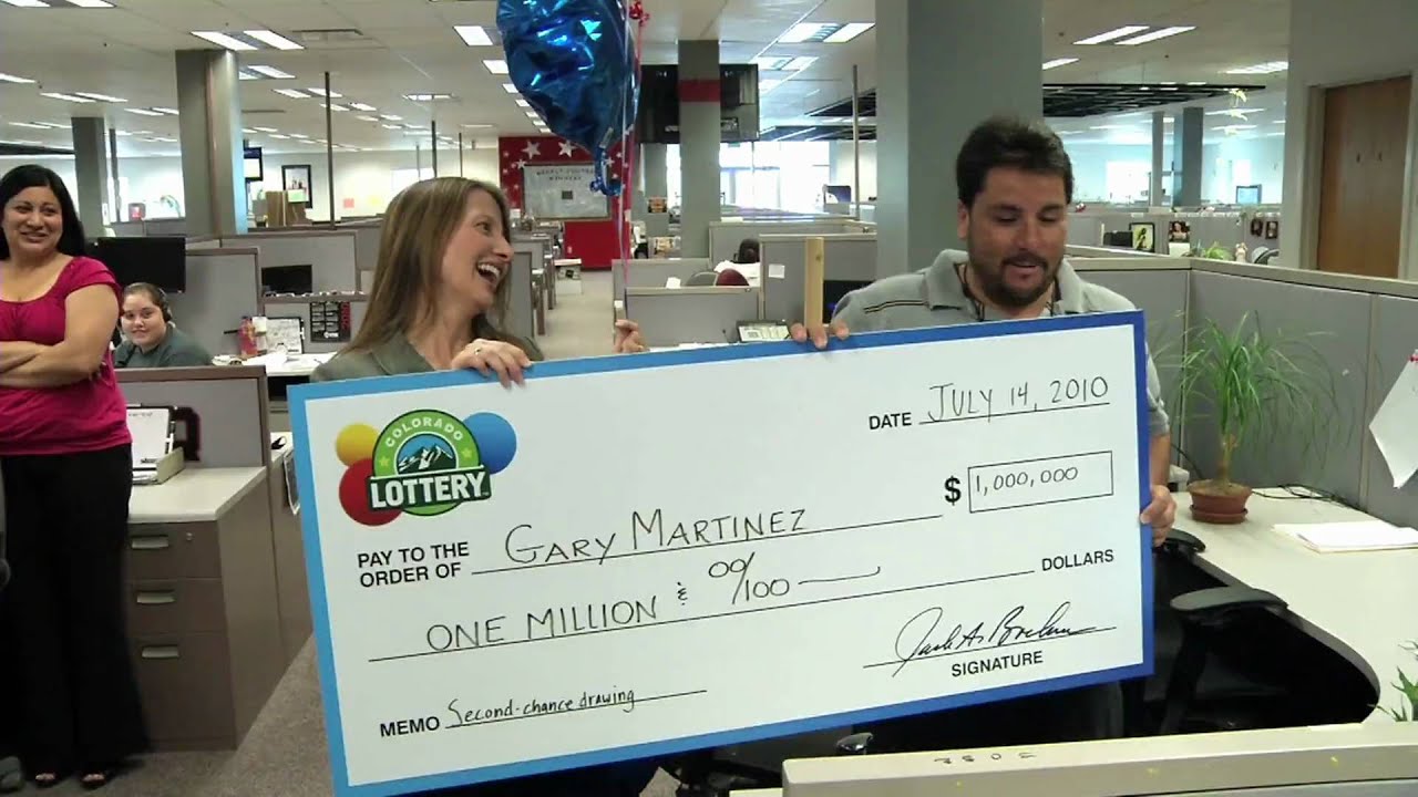 Colorado Lottery Second-Chance Drawing Winner