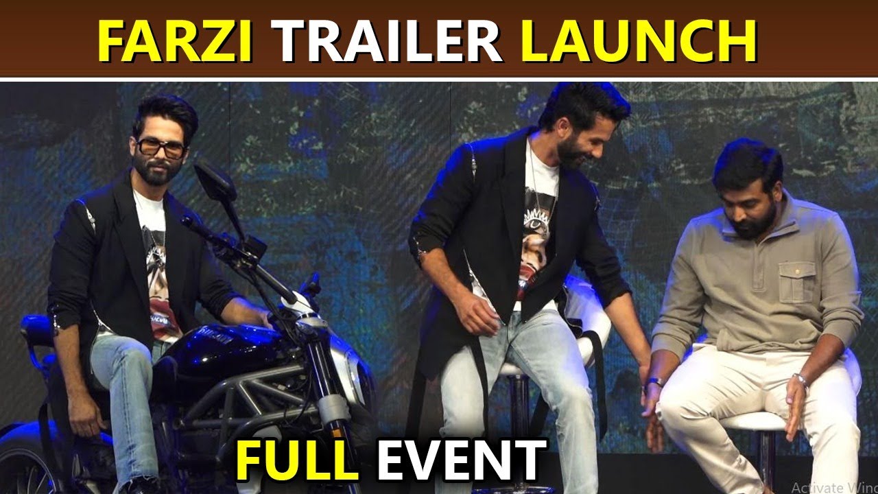 Farzi Trailer Launch Full Event | Shahid Kapoor, Vijaysethupathi, Rashi Khanna, Amol Palekar