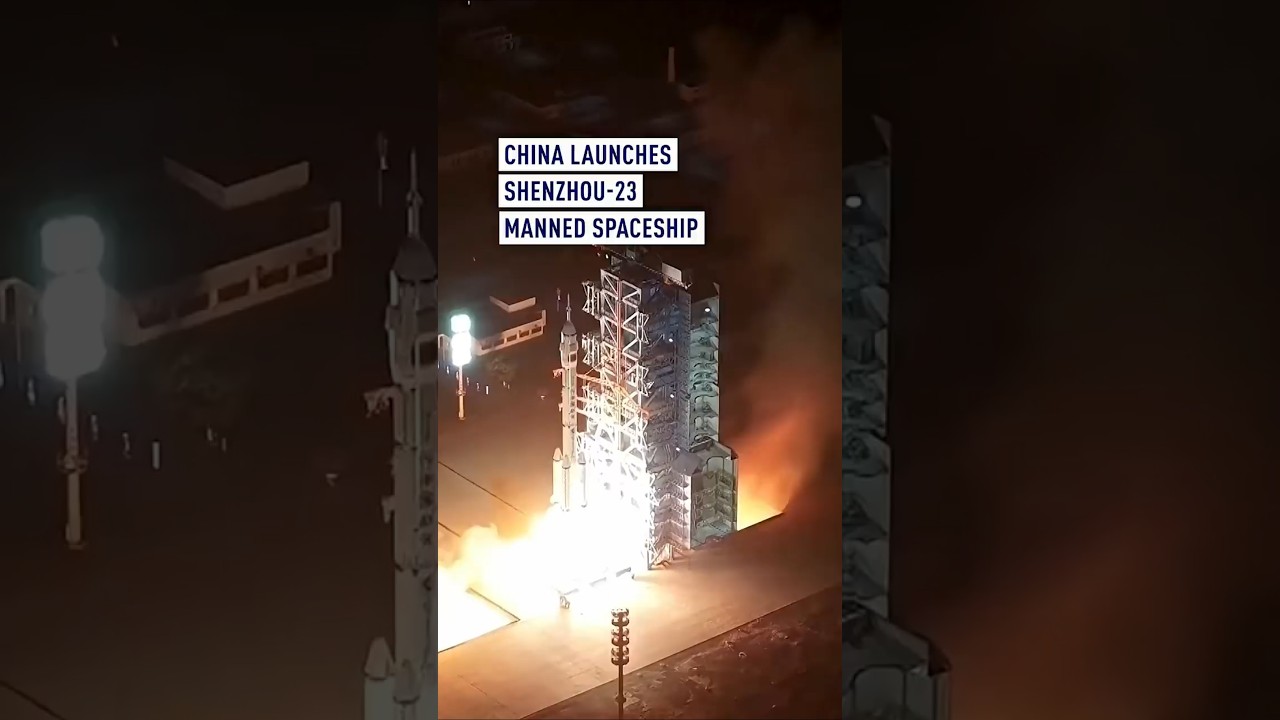 China launches Shenzhou-23 manned spaceship